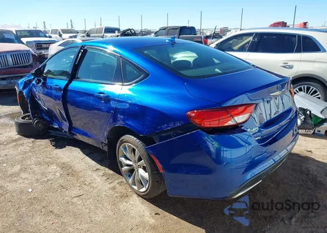 2015 Chrysler 200 S из США, поврежденный, VIN 1C3CCCDG2FN523243